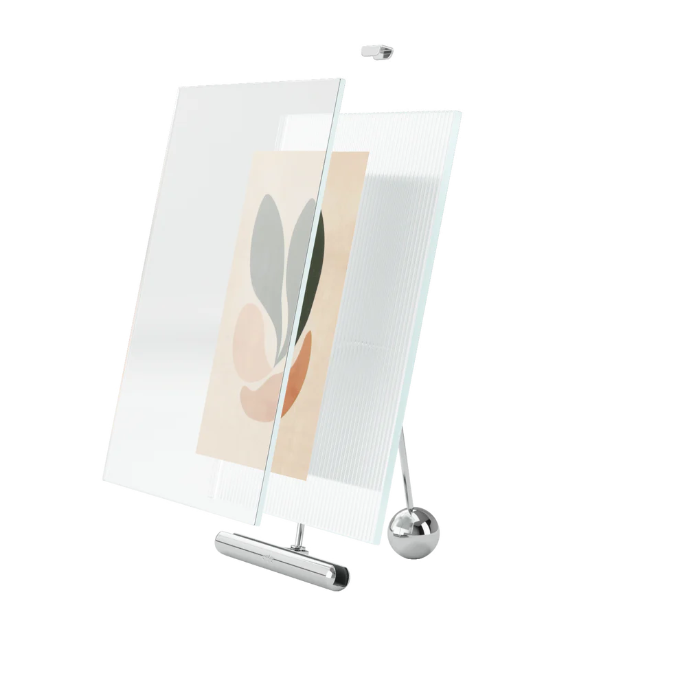 Umbra Flute Κορνίζα για Φωτογραφίες - 10 x 15 cm - Chrome