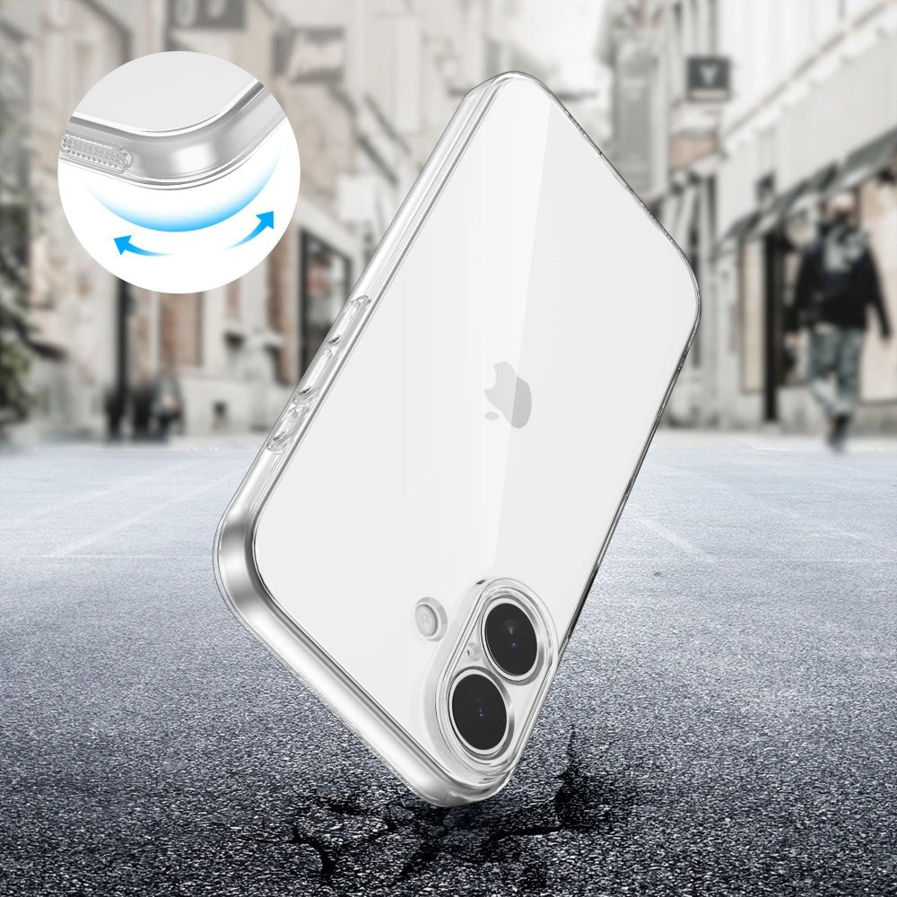 Tech - Protect iPhone 17 Flexair - Θήκη Σιλικόνης - Διάφανη