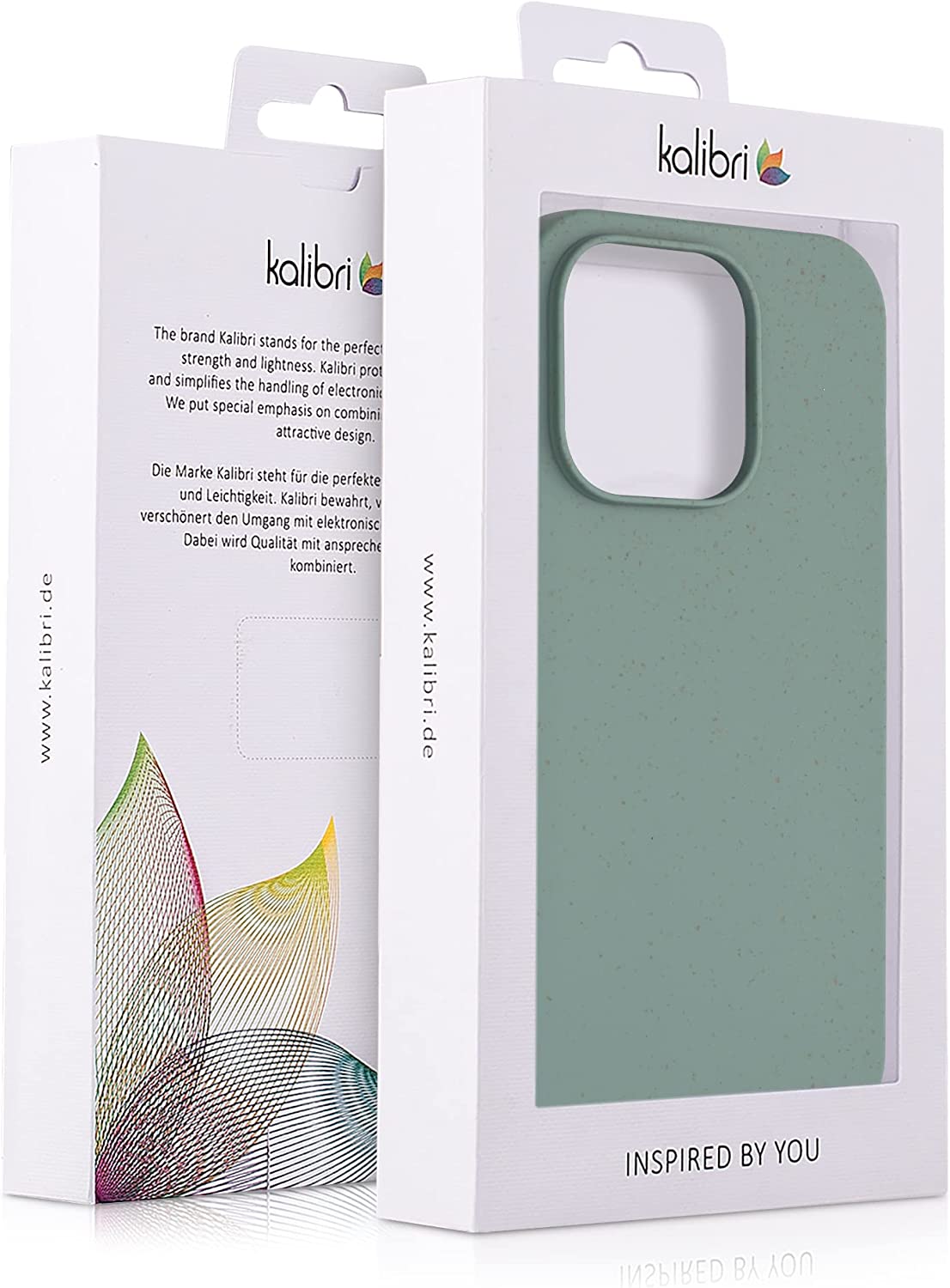 Kalibri iPhone 14 Pro Θήκη Σιλικόνης TPU με Ανακυκλώσιμο και Βιοδιασπώμενο Υλικό - Forest Green - 59219.166