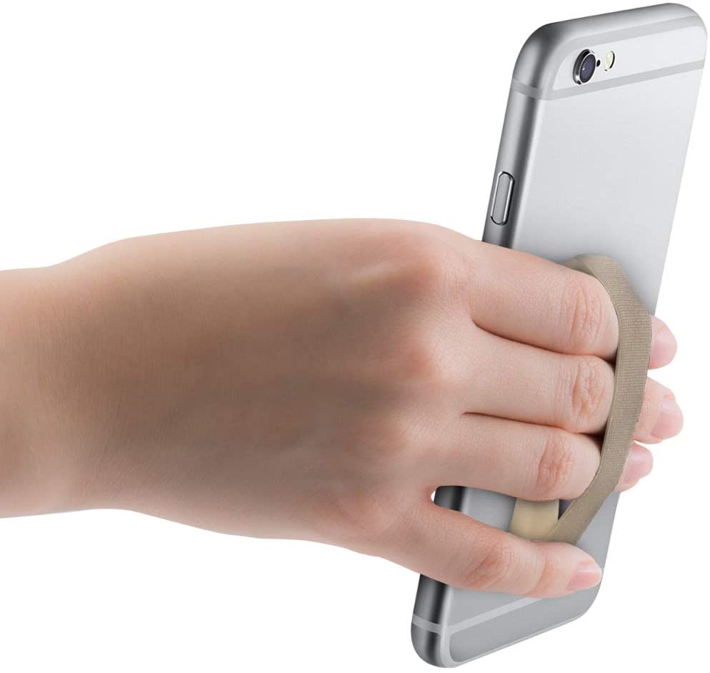 KW Σετ με 3 Finger Holders for Smartphones / iPhones - Αξεσουάρ για Εύκολο Κράτημα με Ένα Χέρι - Gold - 43997.05