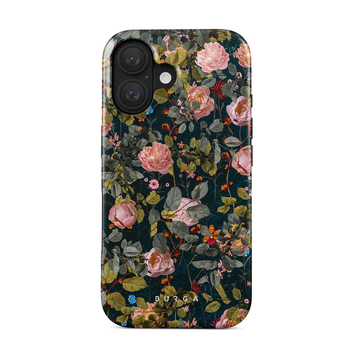 Burga iPhone 16 Fashion Tough MagSafe Σκληρή Θήκη με MagSafe - Bloomy Garden