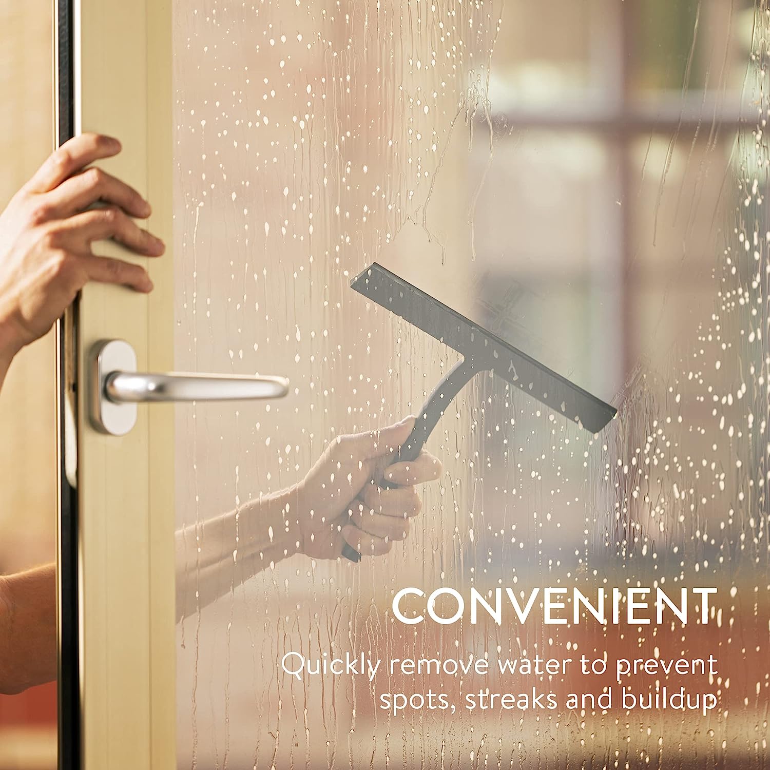 Navaris Καθαριστής Τζαμιών - 28cm x 22cm - Black - 60680.01