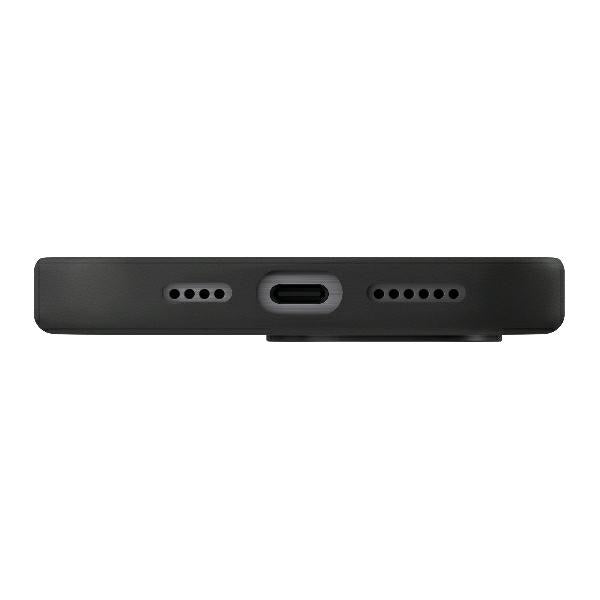 Uniq iPhone 16 Plus - Lyden MagClick - Σκληρή Θήκη με Επένδυση Συνθετικού Δέρματος και MagSafe - Dallas Black