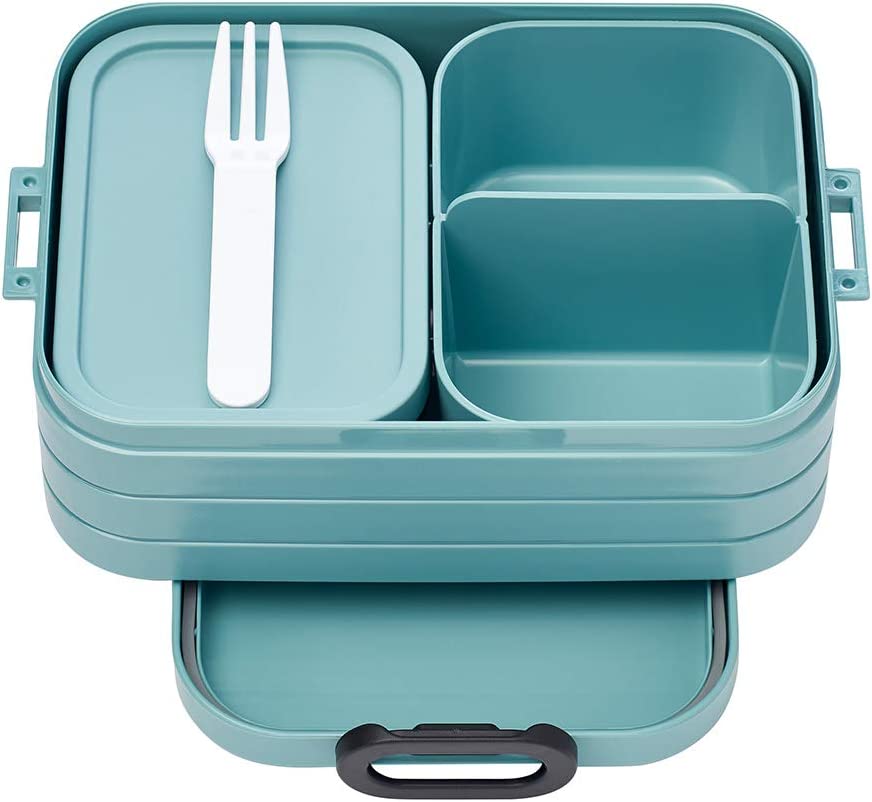 Mepal Bento Lunch Box Take a Break - Δοχείο Φαγητού - BPA FREE - 900 ml - Nordic Green