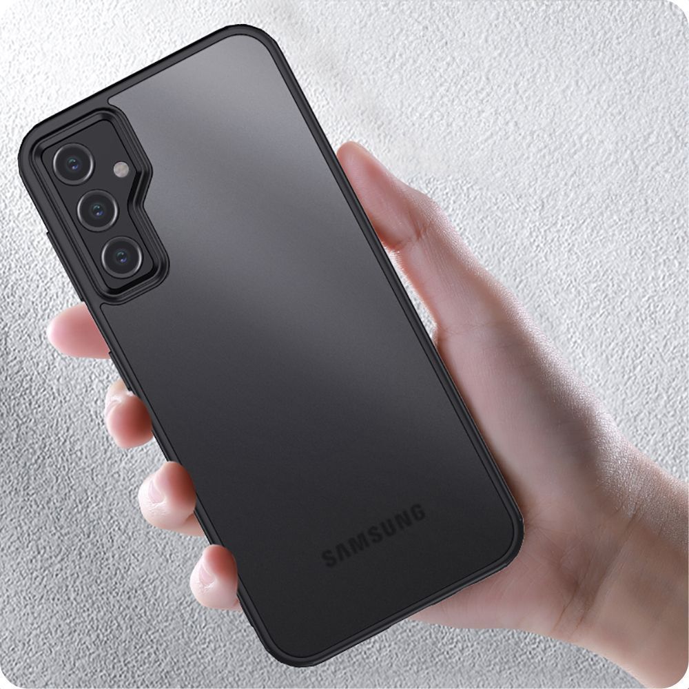 Tech - Protect Samsung Galaxy A55 5G MagMat Σκληρή Θήκη με Πλαίσιο Σιλικόνης - Matte Black