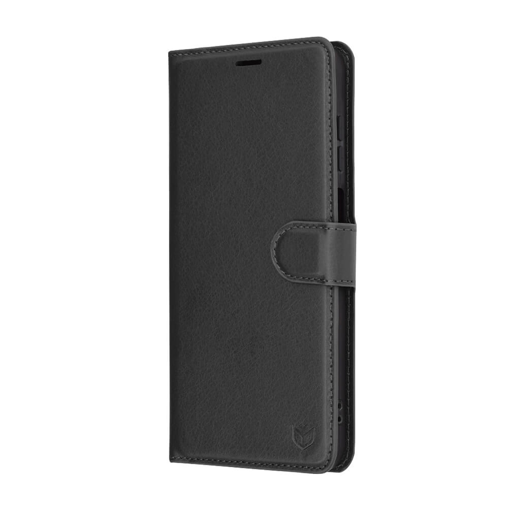 Techsuit Samsung Galaxy A26 5G - Leather Folio - Θήκη Πορτοφόλι από Δερματίνη με Stand - Black
