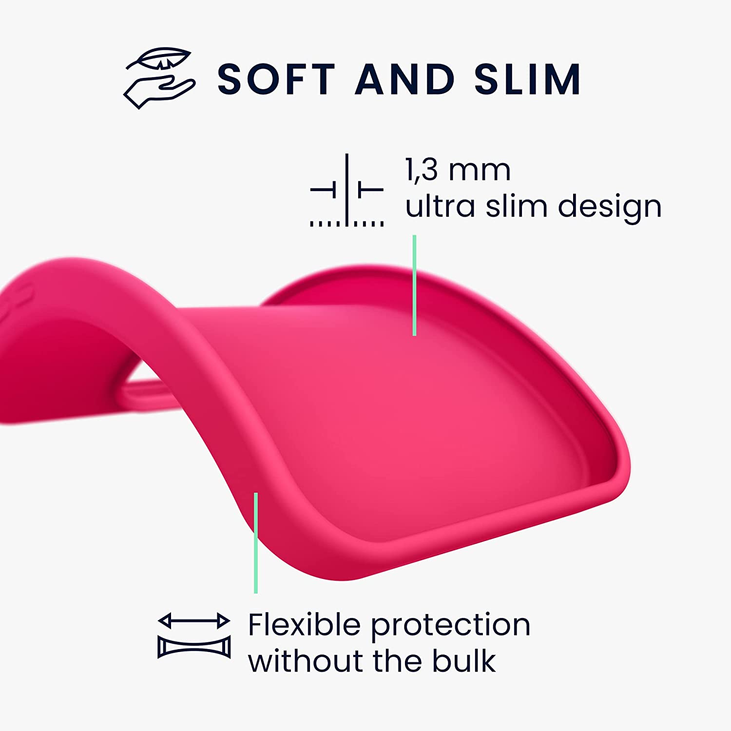 KW Xiaomi Xiaomi Redmi 10C Θήκη Σιλικόνης TPU - Neon Pink - 59231.77