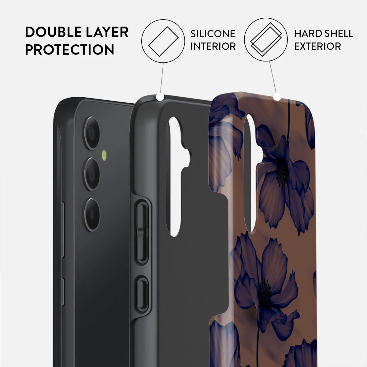 Burga Samsung Galaxy A35 5G Fashion Tough Σκληρή Θήκη - Velvet Night