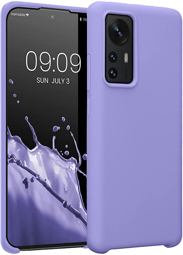 KW Xiaomi 12 / 12X Θήκη Σιλικόνης Rubber TPU - Lavender - 56210.108