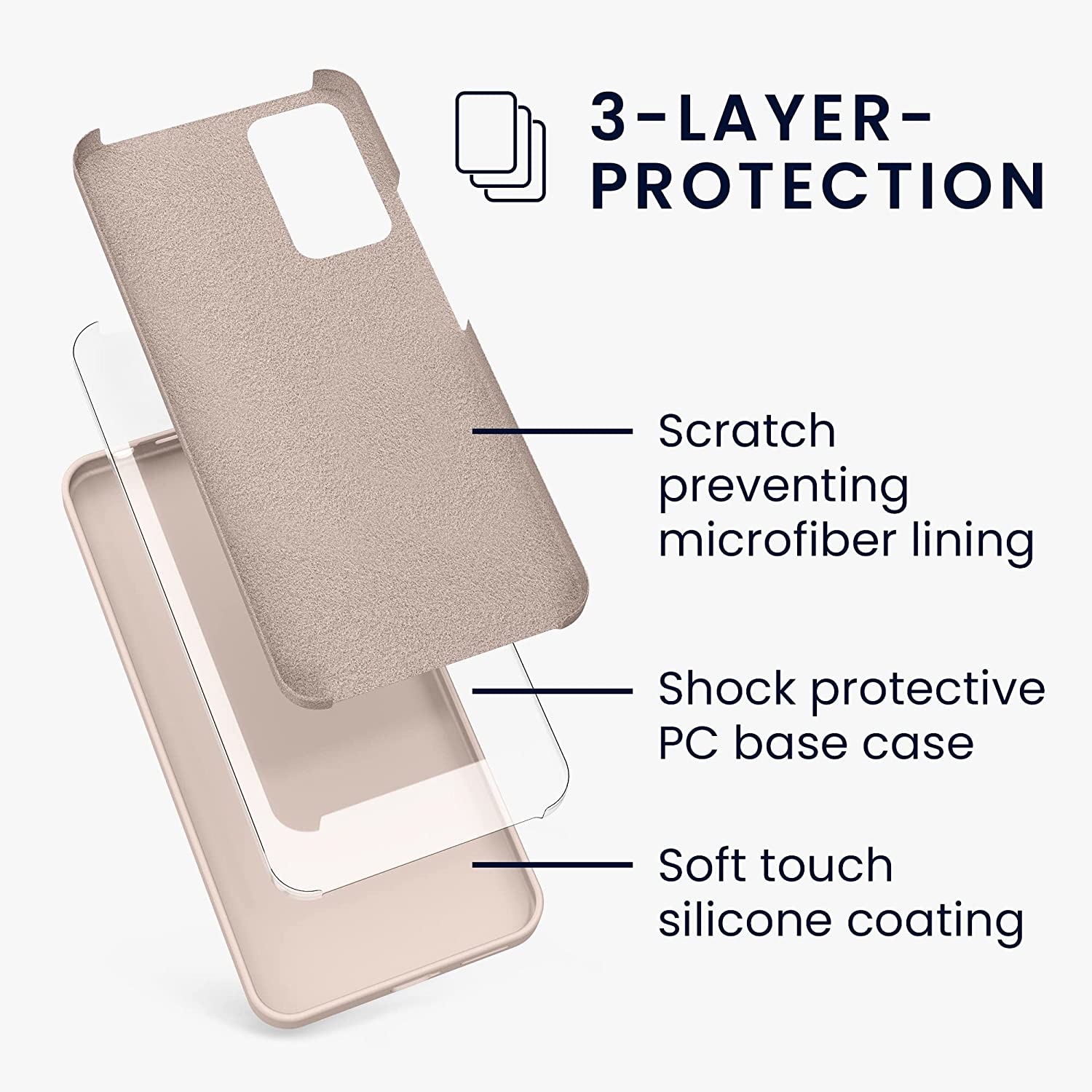 KW Xiaomi Redmi Note 11 Pro / Note 11 Pro 5G Θήκη Σιλικόνης Rubberized TPU - Coconut Swirl - 57373.225