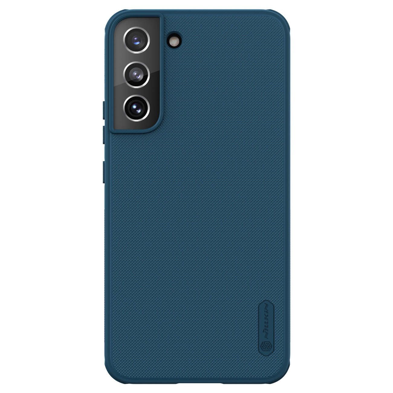 Nillkin Samsung Galaxy S22 Super Frosted Shield Pro Σκληρή Θήκη με Πλαίσιο Σιλικόνης - Blue