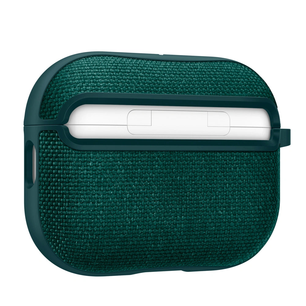 Spigen AirPods Pro 3 Θήκη από Σιλικόνη και Ύφασμα - Urban Fit - Midnight Green