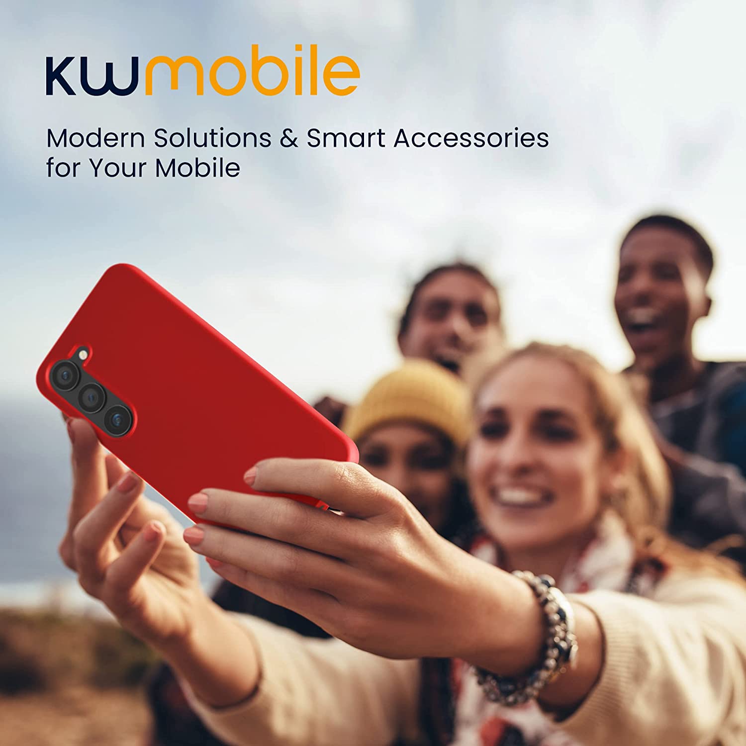 KW Samsung Galaxy S23+ Θήκη Σιλικόνης TPU - Metallic Dark Red - 60313.36