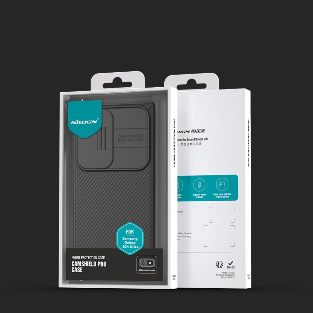 Nillkin Samsung Galaxy S24 Ultra CamShield Pro Σκληρή Θήκη με Κάλυμμα για την Κάμερα - Black - likebrands.gr