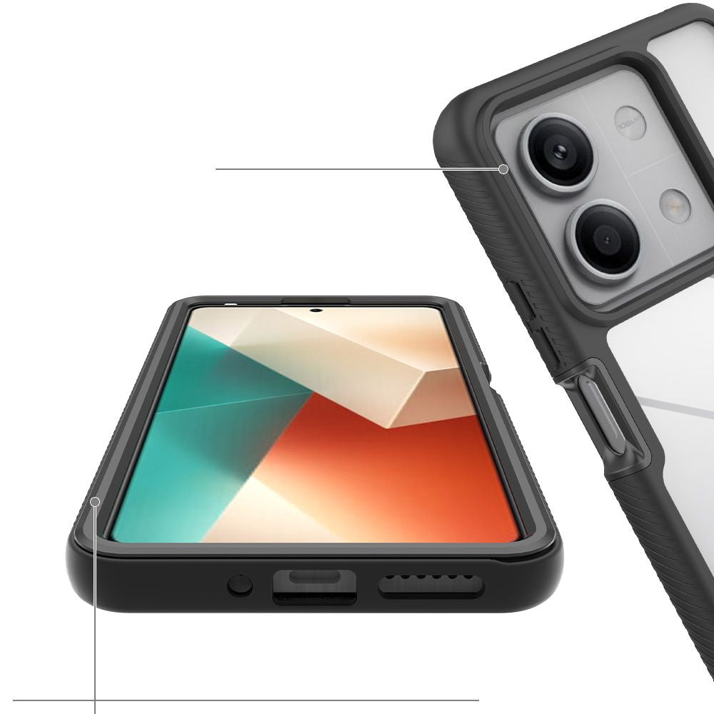 Tech-Protect Xiaomi Redmi Note 13 5G Defense Θήκη 360 Full Body - Black