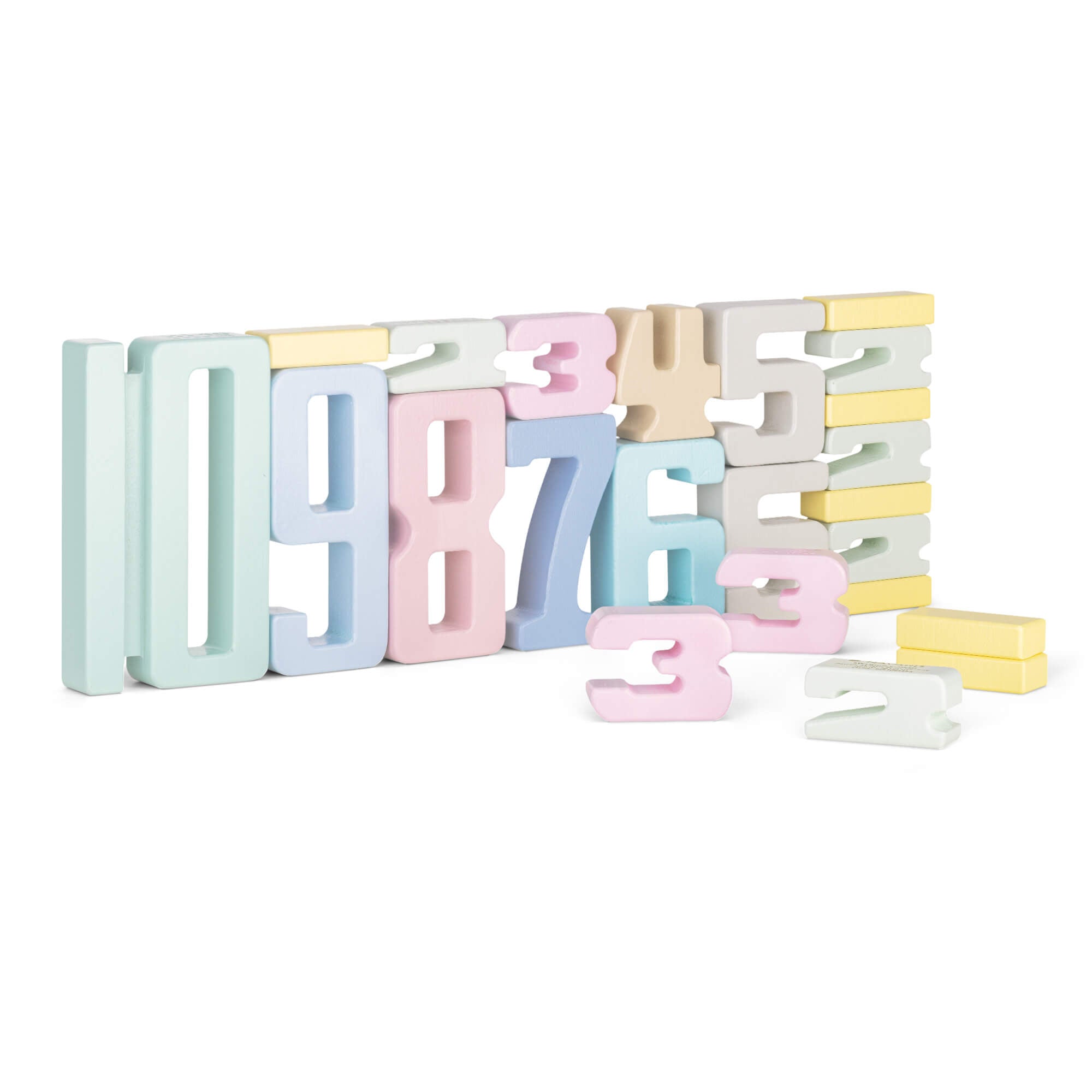 Navaris Ξύλινο Αριθμητικό Μπλοκ Για Παιδιά - Multicolour - 56191.01