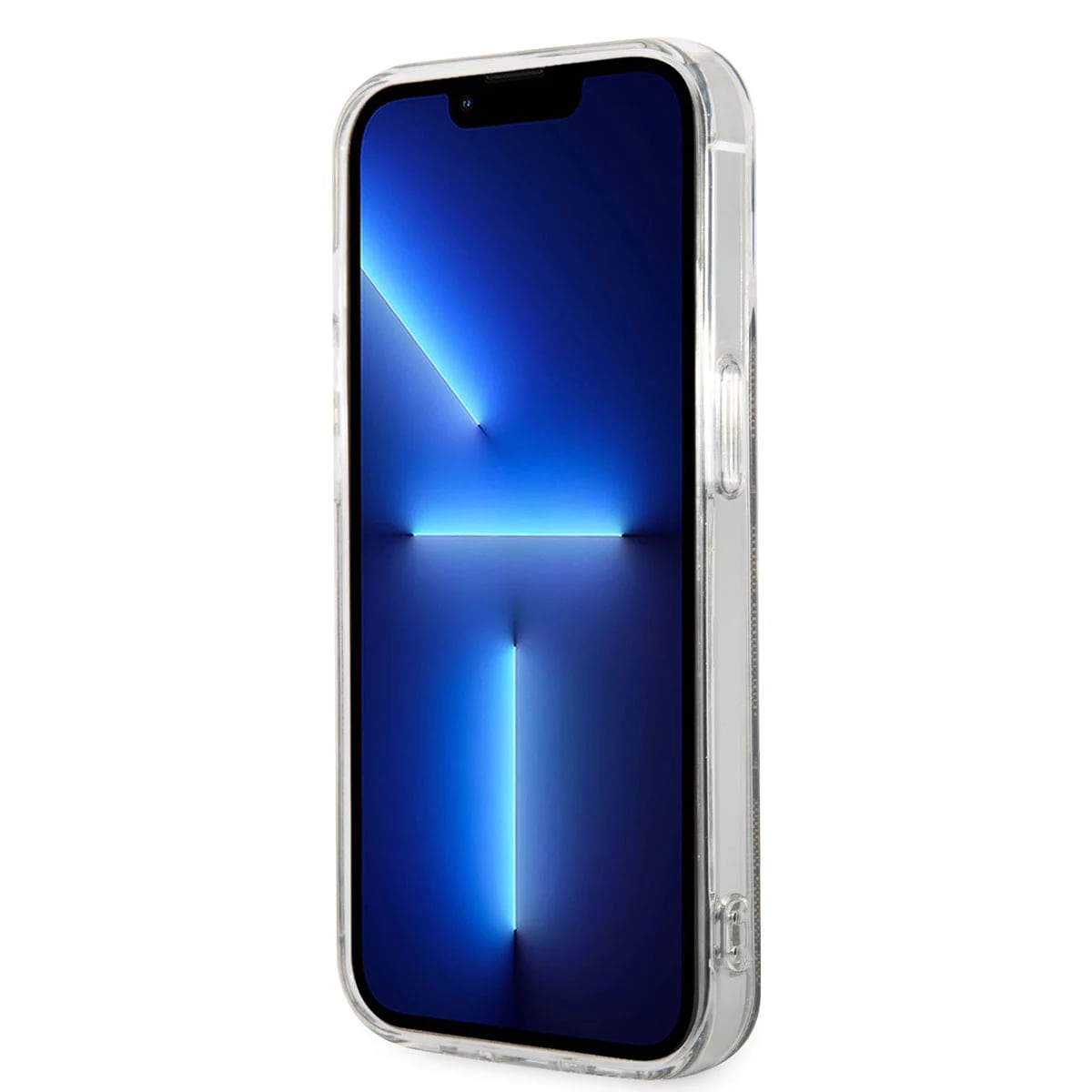 Guess iPhone 15 Pro IML 4G MagSafe Σκληρή Θήκη με Πλαίσιο Σιλικόνης και MagSafe - Brown - GUHMP15LH4STW