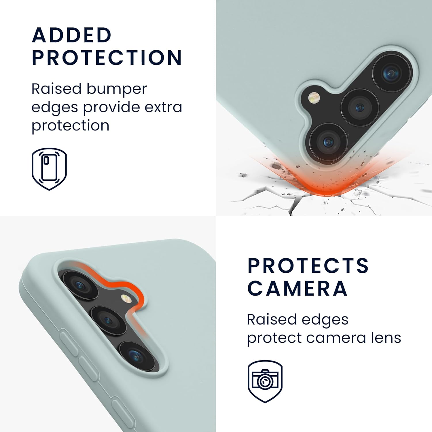 KW Samsung Galaxy S24 FE Θήκη Σιλικόνης Rubberized TPU - Cool Mint