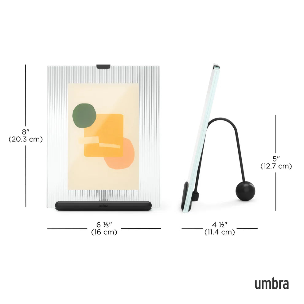 Umbra Flute Κορνίζα για Φωτογραφίες - 10 x 15 cm - Black