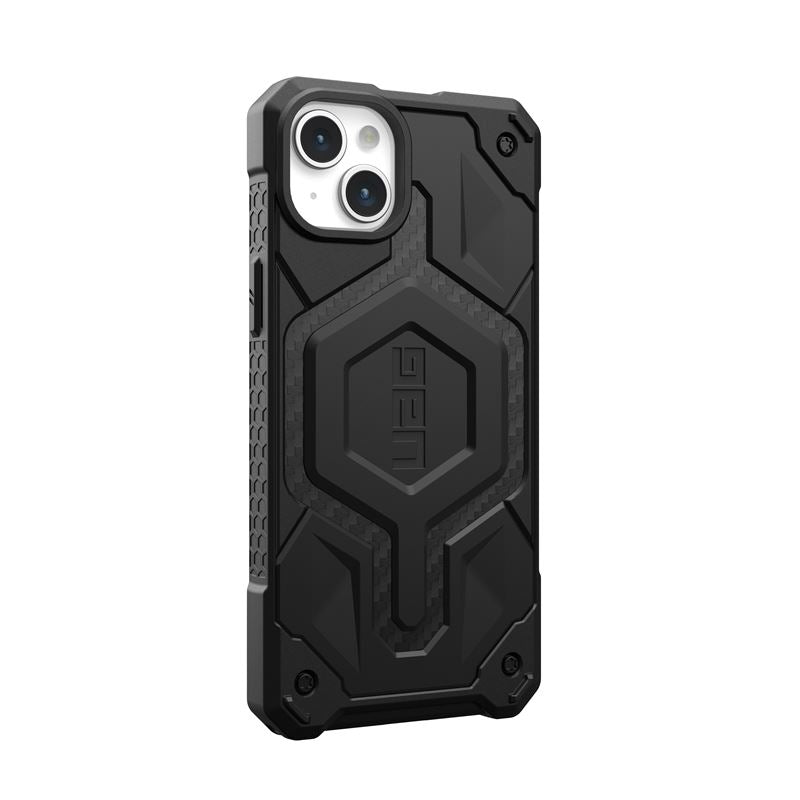UAG iPhone 15 Plus Monarch Pro Series Σκληρή Θήκη με MagSafe - Carbon Fiber