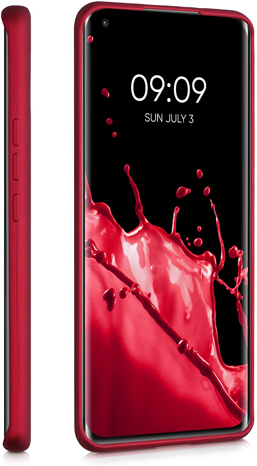KW Xiaomi Mi 11 Θήκη Σιλικόνης TPU - Metallic Dark Red - 54189.36