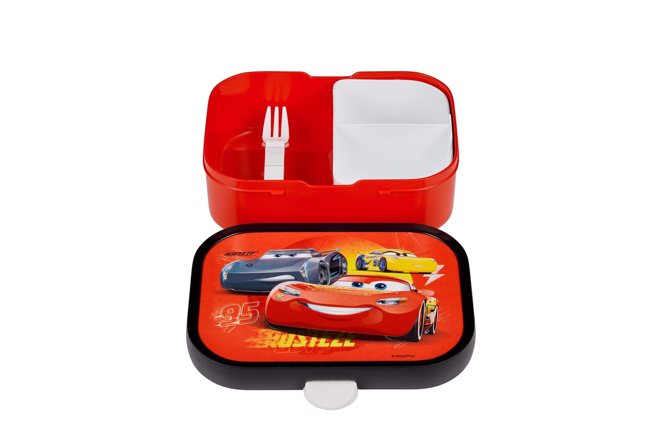 Mepal Lunch Set Campus - Σετ με Παγούρι και Δοχείο Φαγητού για Παιδιά - BPA Free - Cars