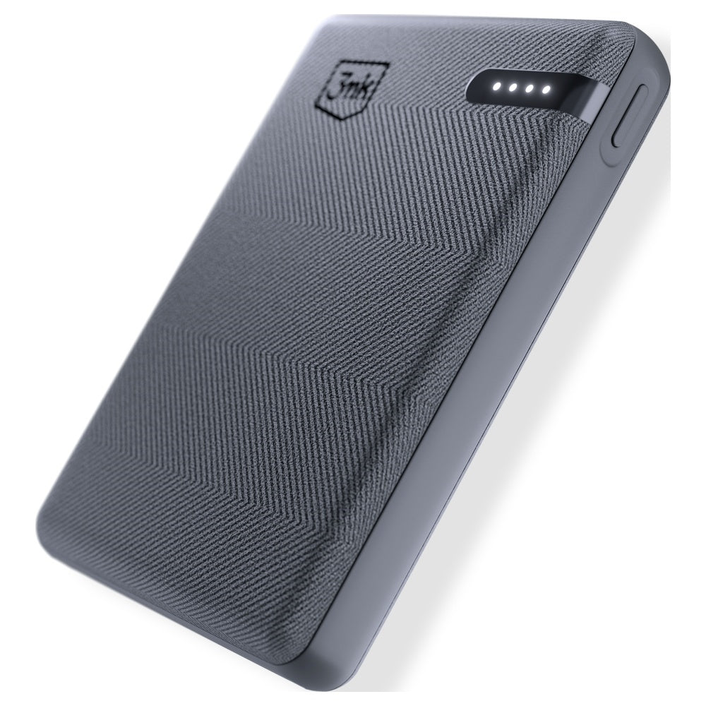 3MK Pocket PowerBank 5000mAh με 1 Θύρα Type-C - Grey