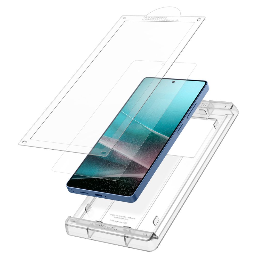 Spigen Samsung Galaxy S25 Ultra Elite Shield EZ Fit HD Hydrogel Full Screen Προστατευτική Μεμβράνη Οθόνης - Διάφανο