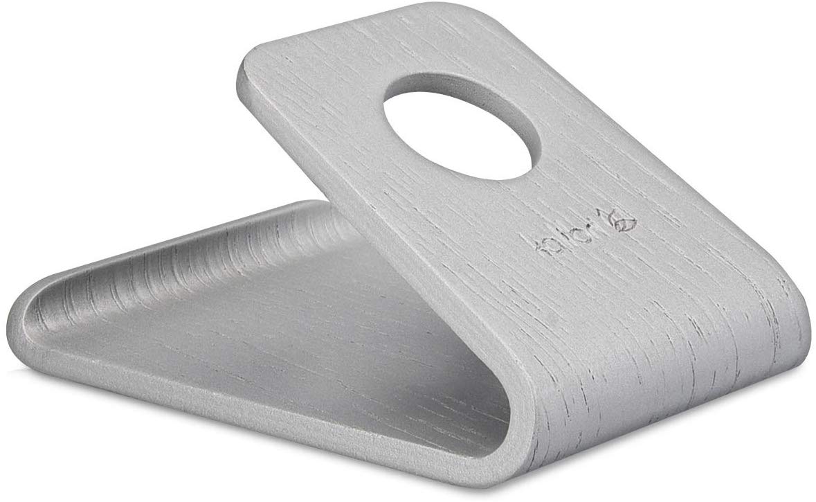 Kalibri Wooden Mobile Stand Βάση Στήριξης Κινητών από Φυσικό Ξύλο - Silver Oak - 34561.35