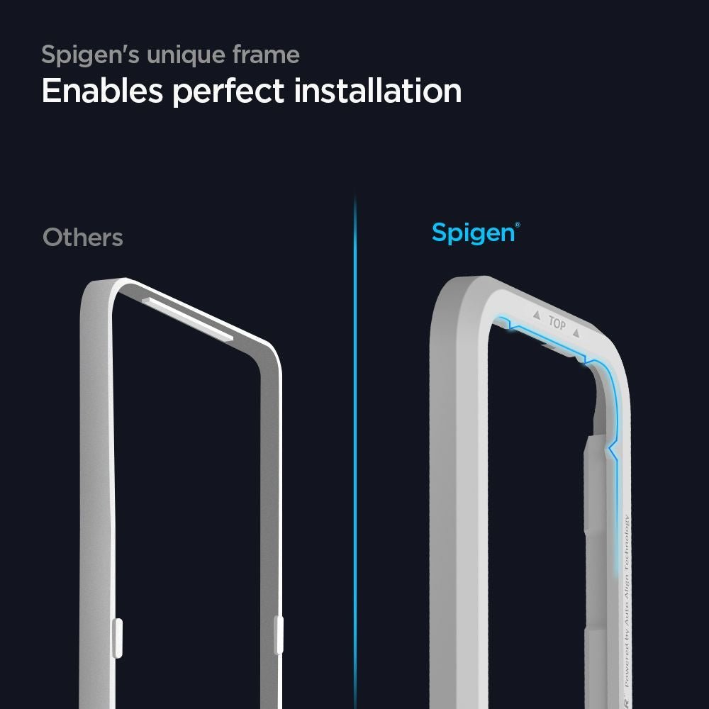 Spigen Samsung Galaxy A52 / A52 5G / A52s 5G FC AlignMaster 2.5D Full Screen Case Friendly Tempered Glass Αντιχαρακτικό Γυαλί Οθόνης 9H - Black