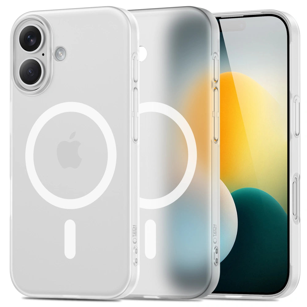 Tech-Protect iPhone 17 MagSlim - Σκληρή Θήκη με MagSafe - Matte / White