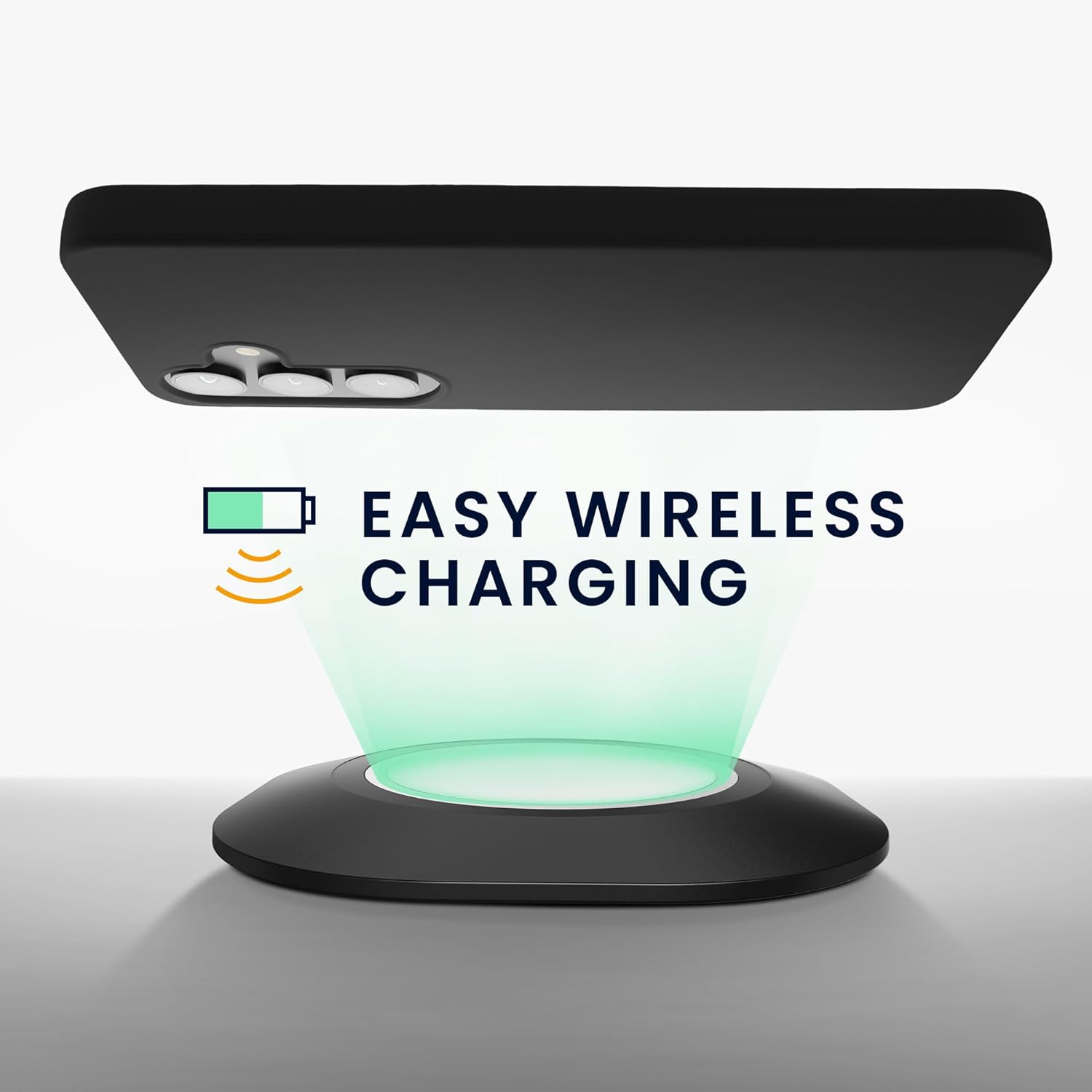 KW Samsung Galaxy S24 Θήκη Σιλικόνης TPU - Black