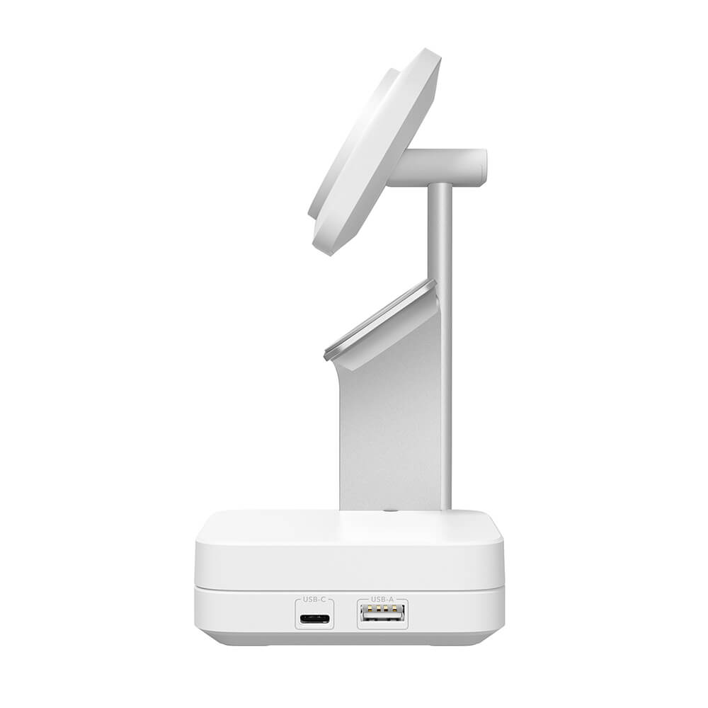 ESR Premium 5in1 HaloLock Ασύρματος Μαγνητικός Φορτιστής MagSafe 65W - White