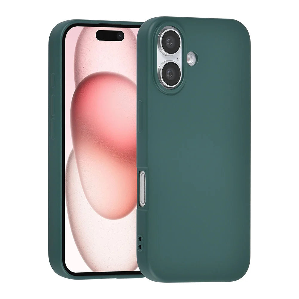 Tuniq iPhone 16 Θήκη Σιλικόνης - Green