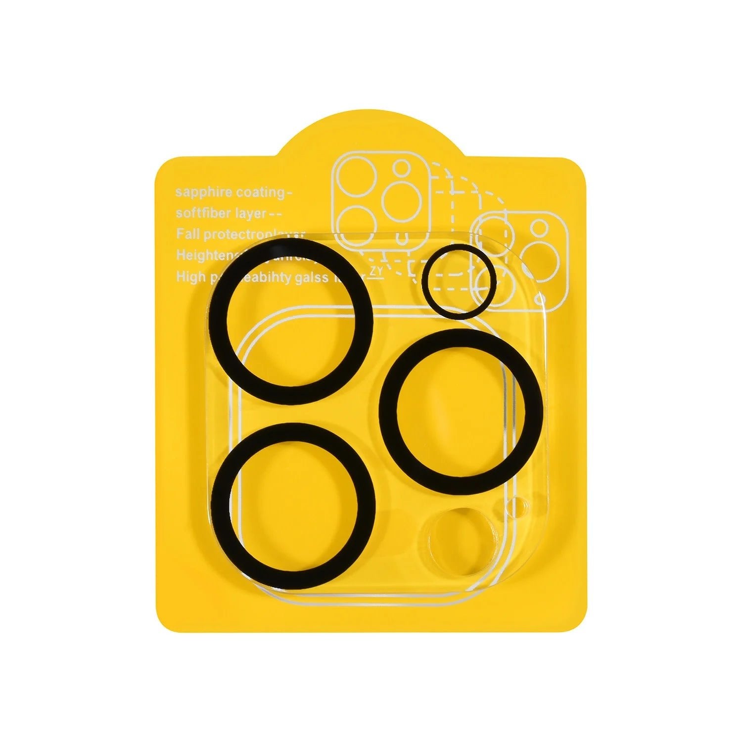 Tuniq iPhone 14 Pro - Προστασία Κάμερας - Αντιχαρακτικό Γυαλί - Διάφανο