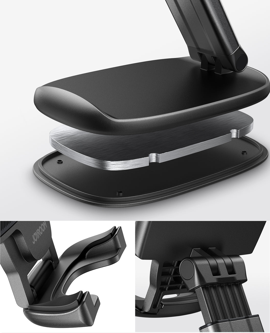 Joyroom Foldable Phone Stand Αναδιπλούμενη Βάση Στήριξης Κινητών - Black - JR-ZS371