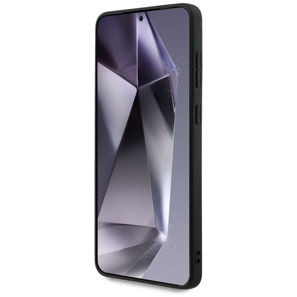Guess Samsung Galaxy S25 Edge - Big 4G Logo Classic Logo - Σκληρή Θήκη με Επένδυση από Οικολογικό Δέρμα - Pink - GUHCS25E4GMGPI