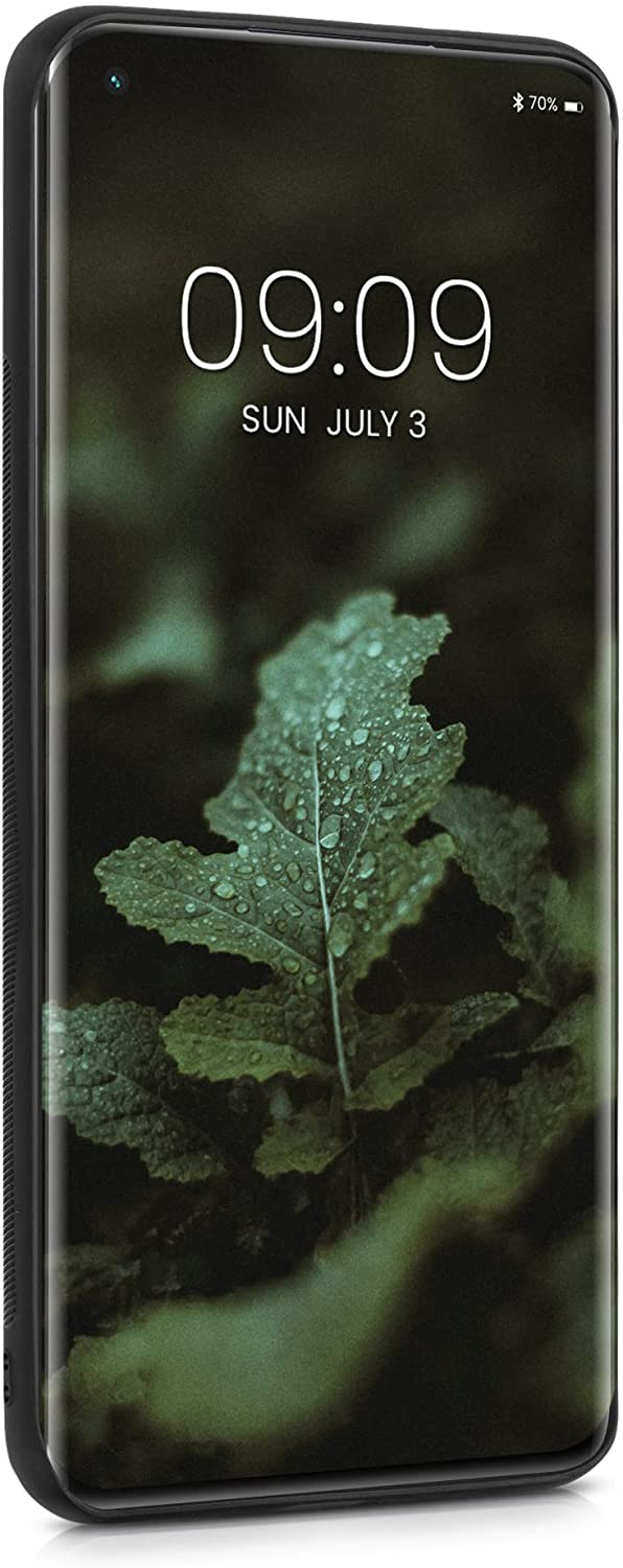 KW Xiaomi Mi 11 Θήκη από Φυσικό Ξύλο - Design Maya Calendar Art - Light Brown / Black - 54662.03