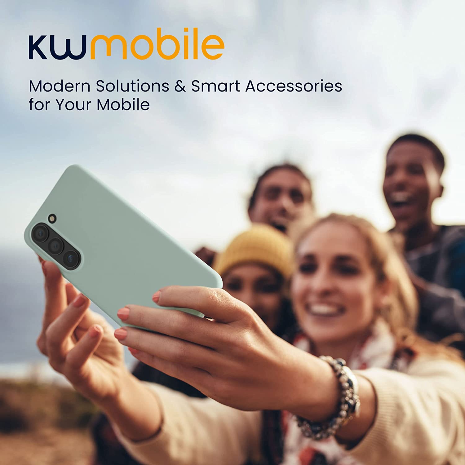 KW Samsung Galaxy S23 Θήκη Σιλικόνης TPU - Cool Mint - 60282.200