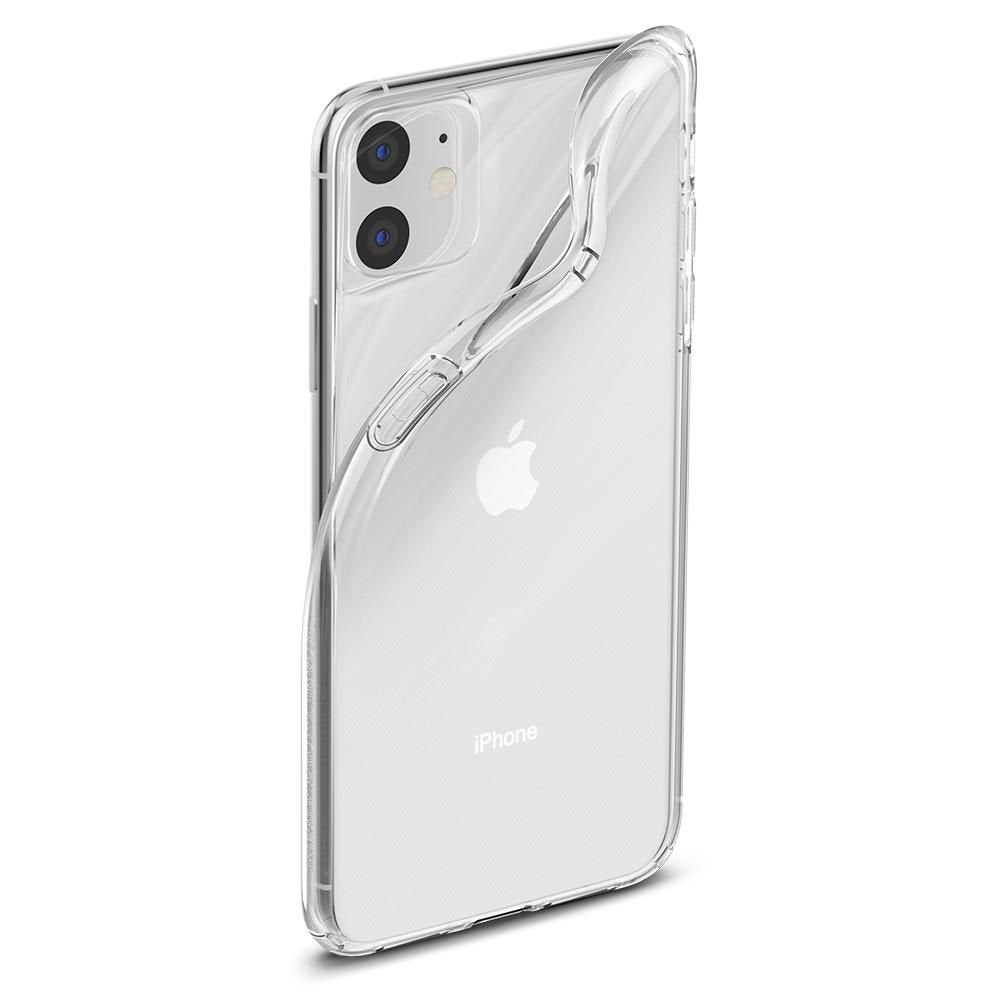 Spigen iPhone 11 Liquid Crystal Θήκη Σιλικόνης - Crystal Clear