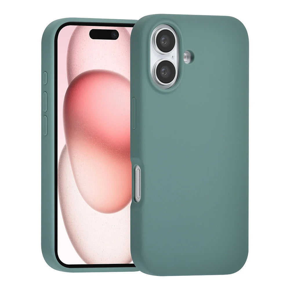 Tuniq iPhone 16 Premium Liquid Silicone Θήκη Σιλικόνης - Green