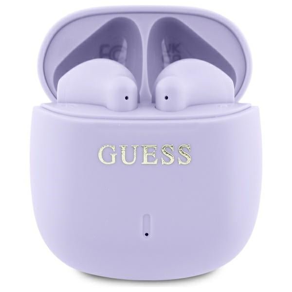 Guess Printed Classic Logo - Bluetooth 5.3 - Ασύρματα ακουστικά για Κλήσεις / Μουσική - Purple