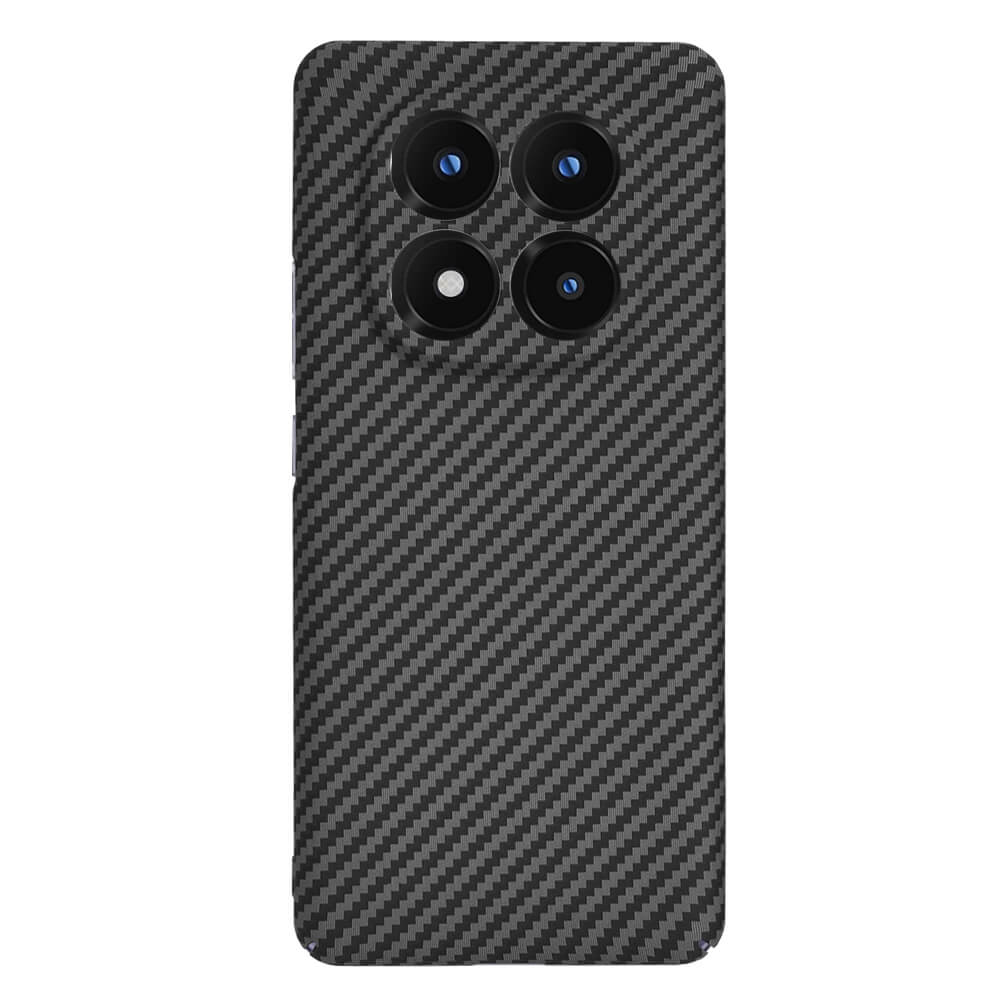 Techsuit Xiaomi Redmi Note 14 Pro+ 5G Σκληρή Θήκη Carbonite FiberShell - Black