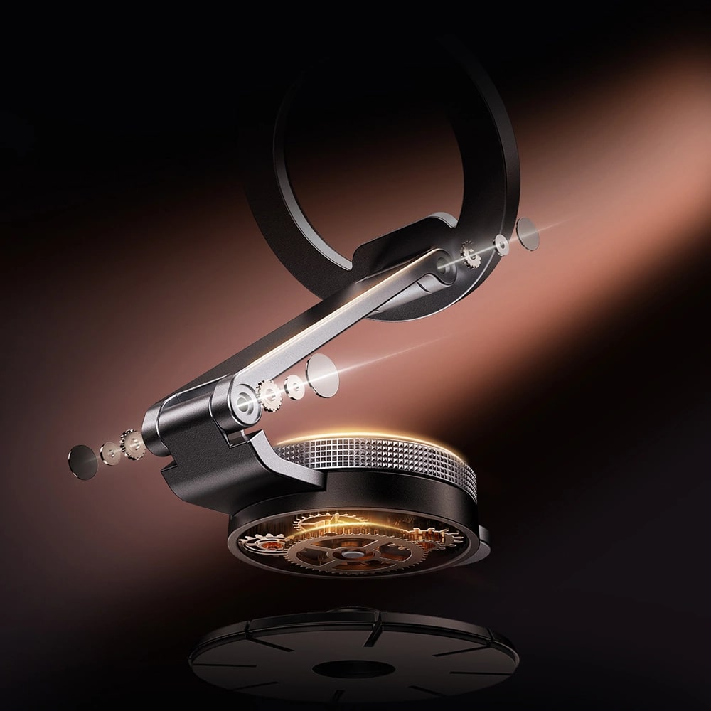 Joyroom Universal Αναδιπλούμενη Μαγνητική Βάση για το Ταμπλό του Αυτοκινήτου - Grey - JR-ZS373