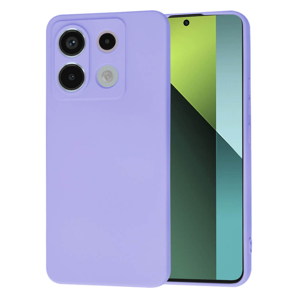 Techsuit Xiaomi Redmi Note 13 Pro 5G / Poco X6 5G SoftFlex Θήκη Σιλικόνης - Light Purple