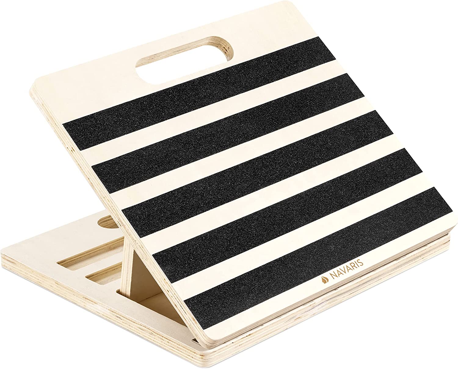 Navaris Ξύλινη Σανίδα Εκγύμνασης για Γάμπες με Κλίση - 54275.01