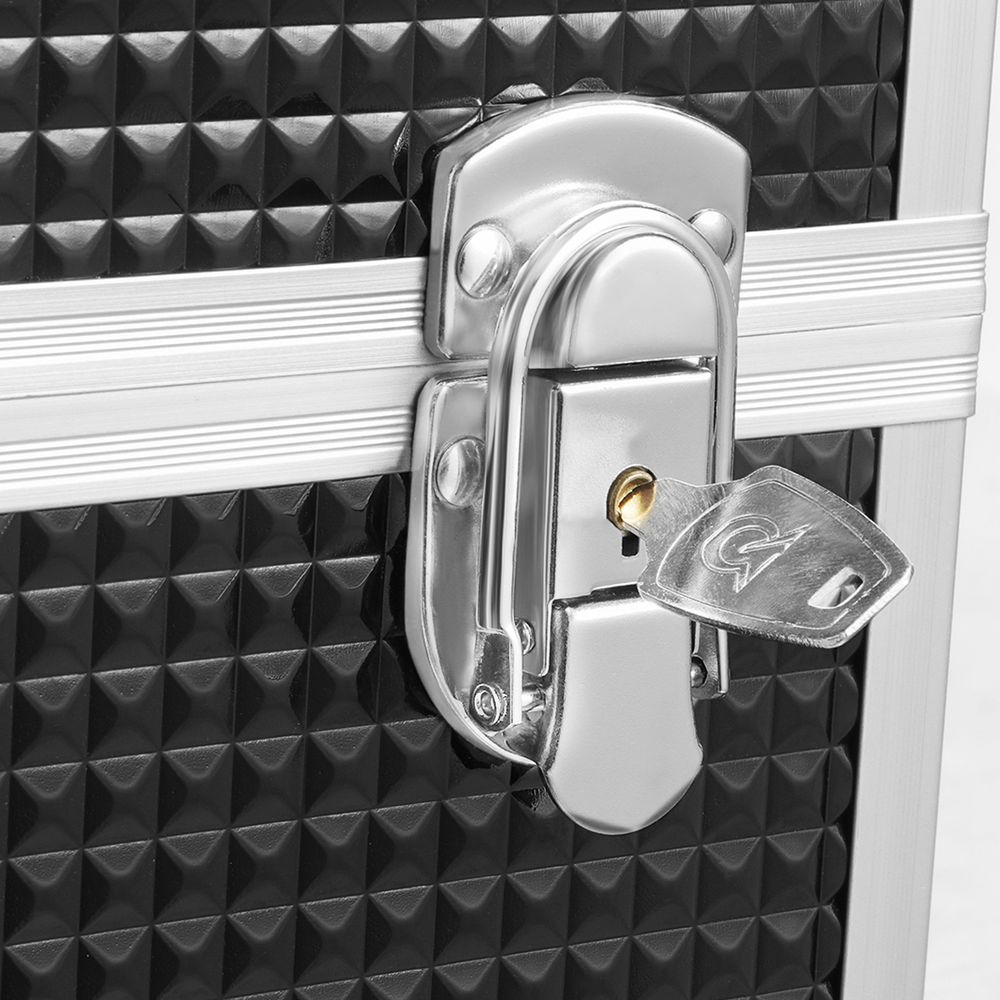 Songmics Βαλιτσάκι Οργάνωσης και Μεταφοράς Καλλυντικών - Black - JBC328B01