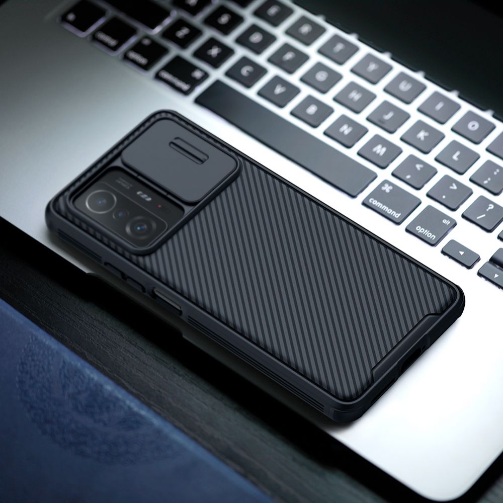 Nillkin Xiaomi 11T / 11T Pro CamShield Σκληρή Θήκη με Κάλυμμα για την Κάμερα - Black
