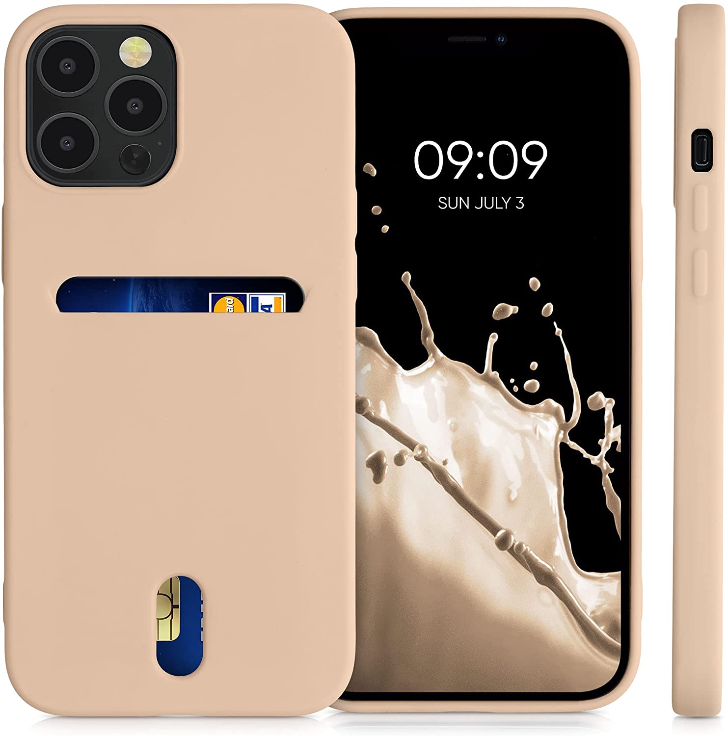 KW iPhone 12 Pro Max Θήκη Σιλικόνης TPU - Mother Of Pearl - 54514.154