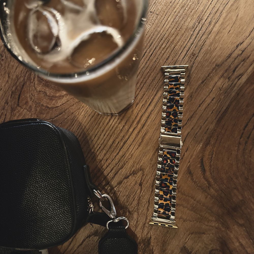 Tech-Protect Λουράκι Apple Watch 8/9/10/11 - SE (1/2/3) - 40/41/42mm Modern Μπρασελέ - Leopard